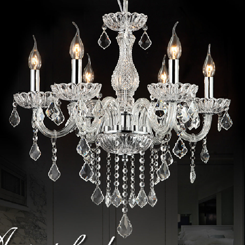 European Crystal Chandelier- Classic Home