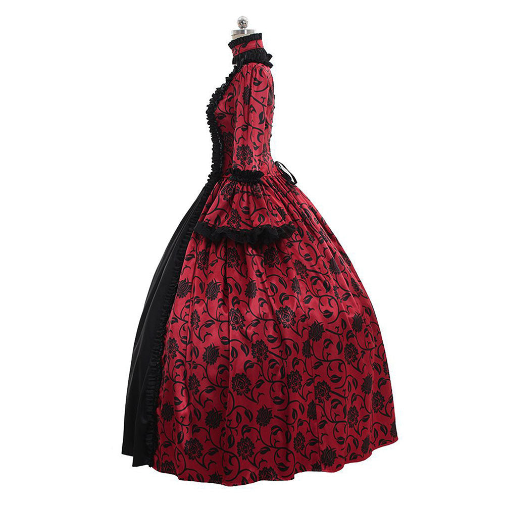 Victorian Dress, Ball Gown/Costume (Red, Green, Blue, Purple)