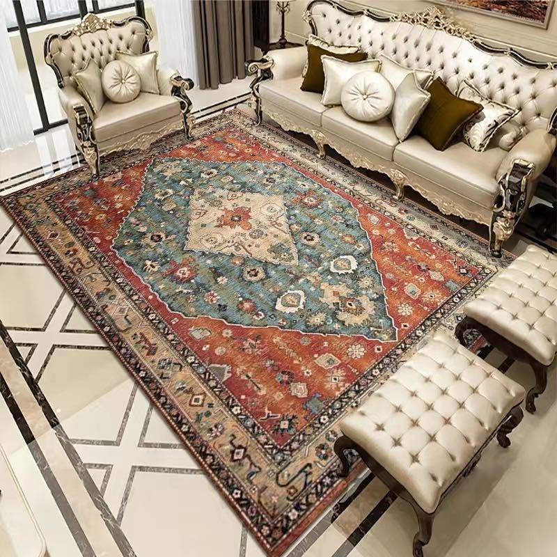 Vintage Bohemian Rug for Home, Persian Style, Rectangle Area Rugs, Soft, Non-Slip