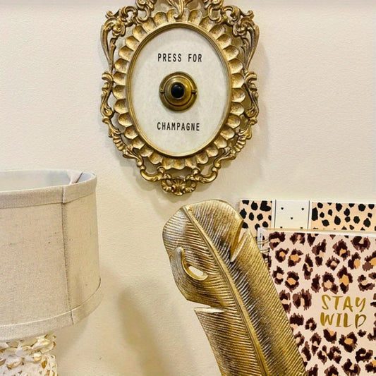 1pc, Vintage French Doorbell for Home Wall Decoration - Unique Ringing Sound, Aesthetic Room Decor, Bedroom & House Decor, Cool Gadgets & Unusual Items