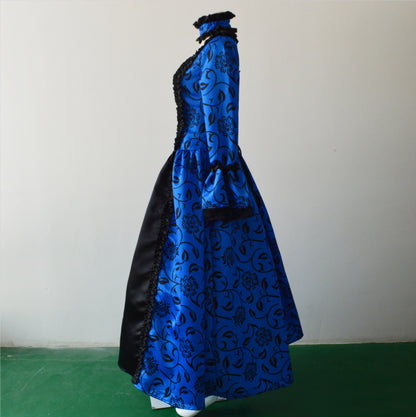 Victorian Dress, Ball Gown/Costume (Red, Green, Blue, Purple)