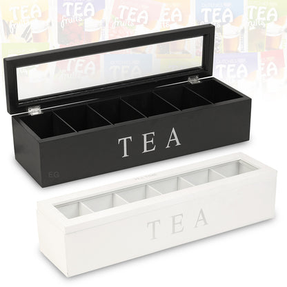Wooden Tea Coffee Sugar Storage Box