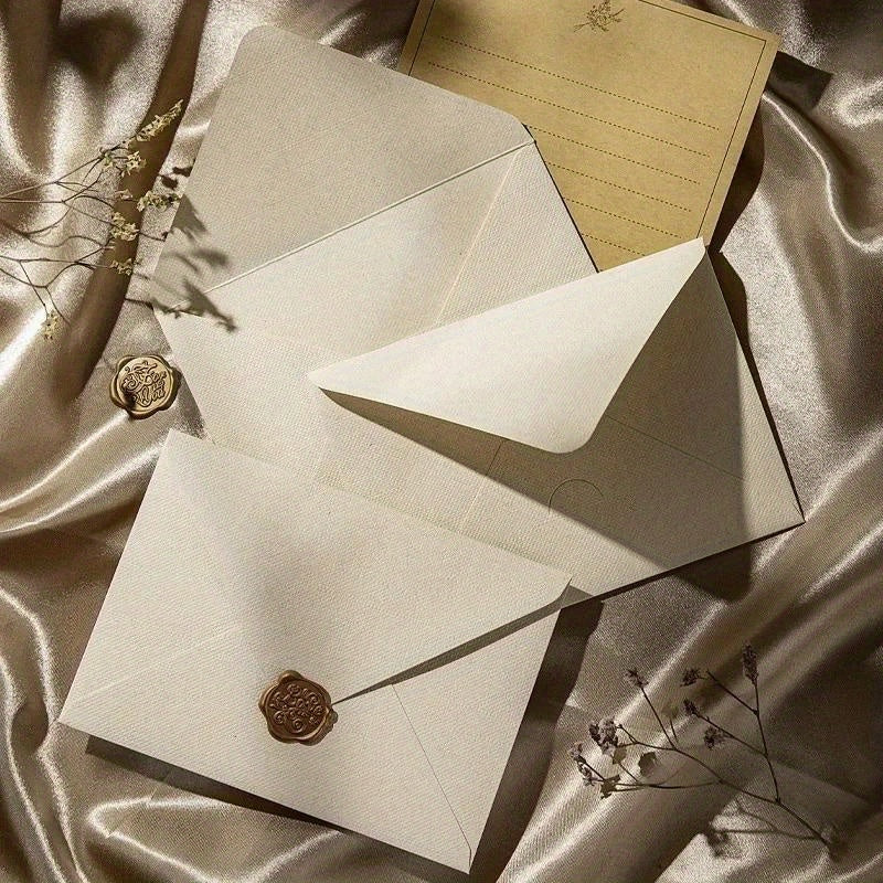 Vintage Envelopes with Wax Seal