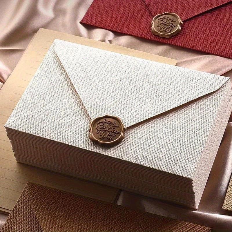 Vintage Envelopes with Wax Seal