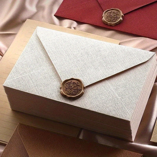 Vintage Envelopes with Wax Seal