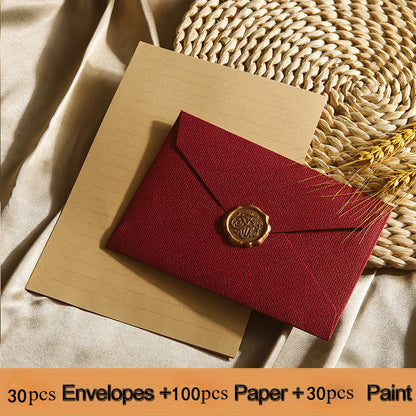 Vintage Envelopes with Wax Seal
