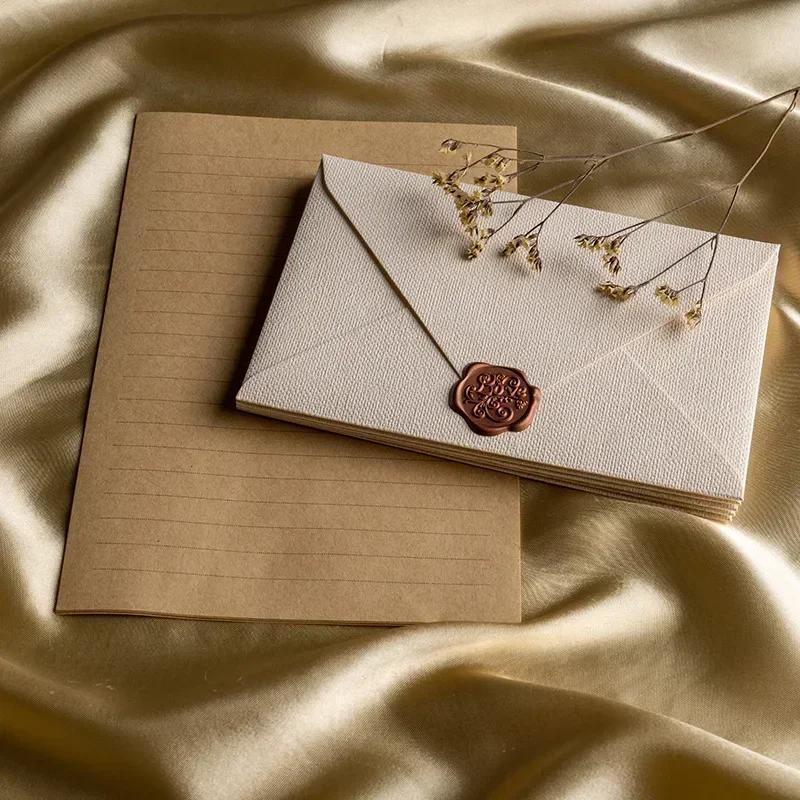 Vintage Envelopes with Wax Seal