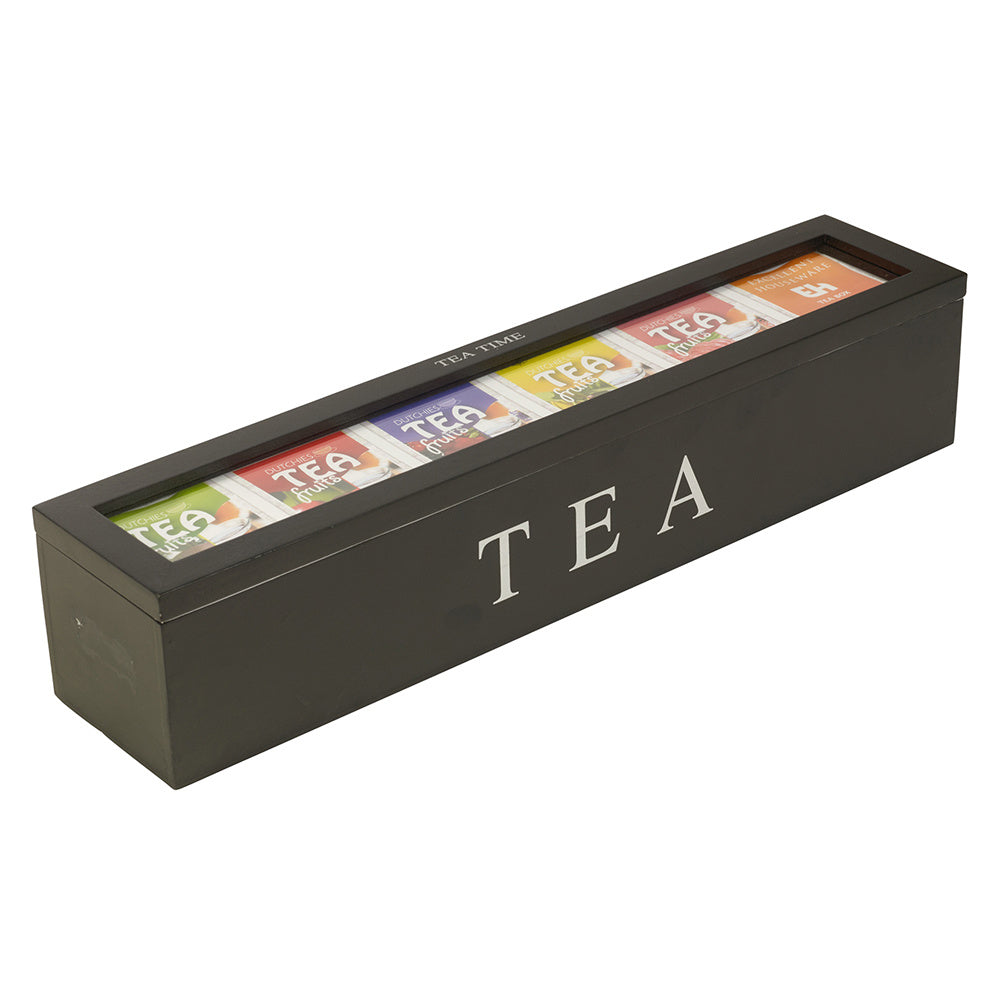 Wooden Tea Coffee Sugar Storage Box