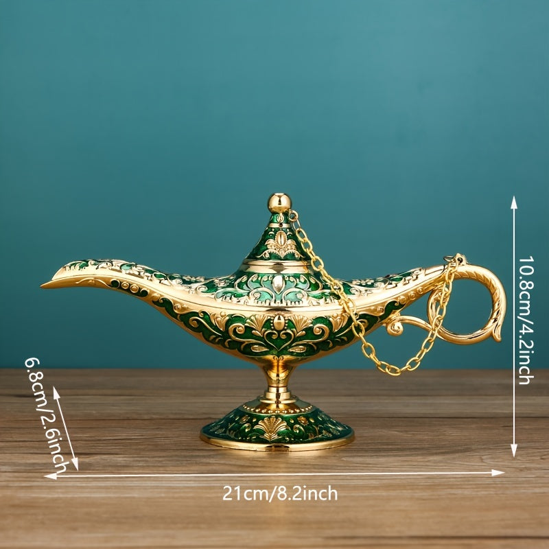 Vintage Mini Tabletop Wishing Lamp- Decor