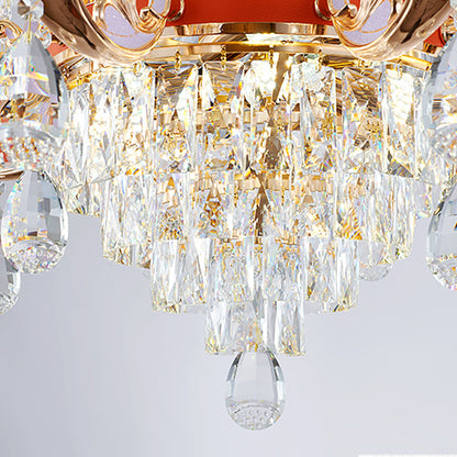 Luxury Villa Crystal Chandelier, Classic Victorian, European Style