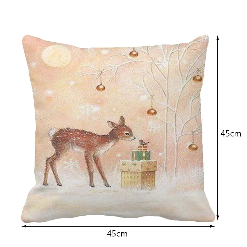 45cm Christmas Pillowcase Christmas Decorations for Home New Year 2021 Christmas Home Decorations Christmas Gift Natale Navidad