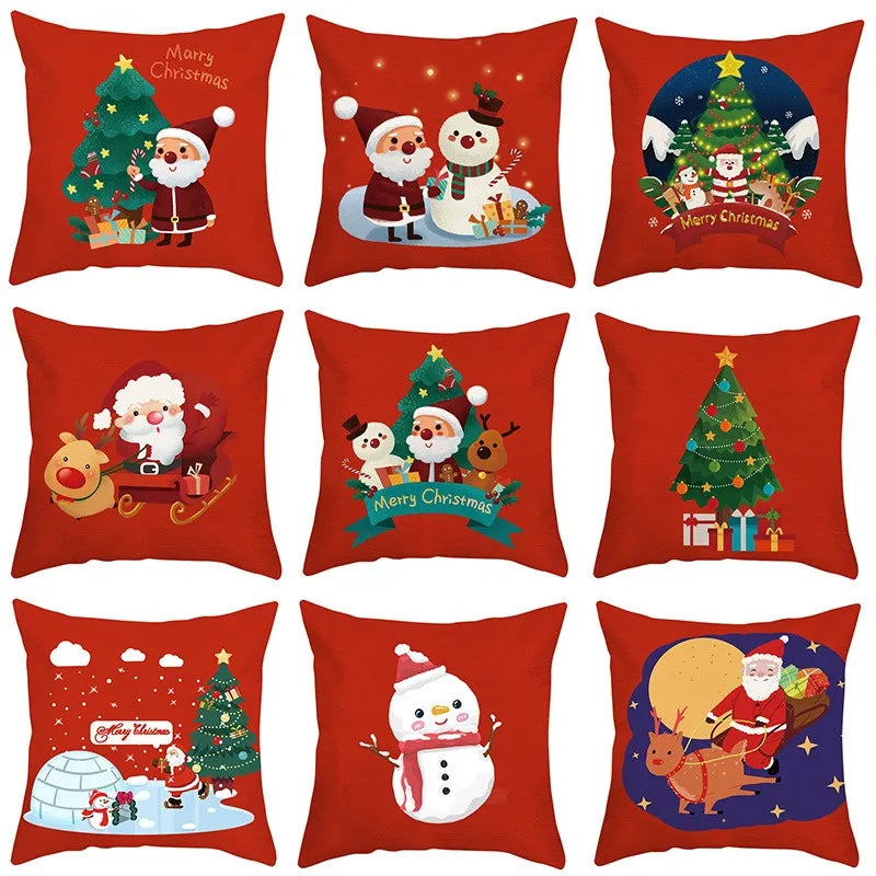 45cm Christmas Pillowcase Christmas Decorations for Home New Year 2021 Christmas Home Decorations Christmas Gift Natale Navidad