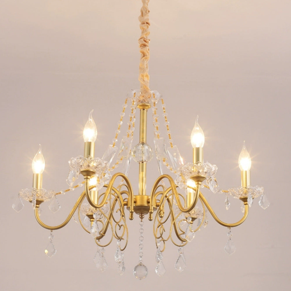 European Crystal Chandelier- Classic Home