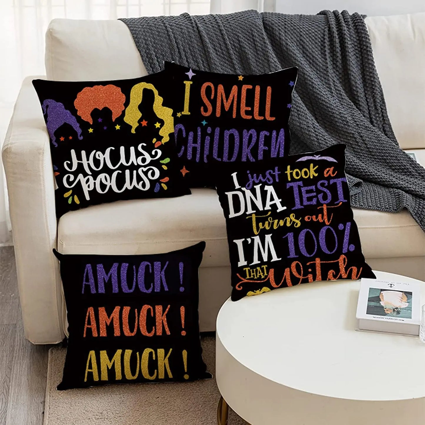 Halloween Decorations Cushion Covers   Pillowcases  for Home Beautiful