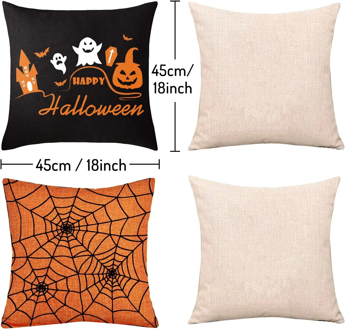 Halloween Decorations Cushion Covers   Pillowcases  for Home Beautiful