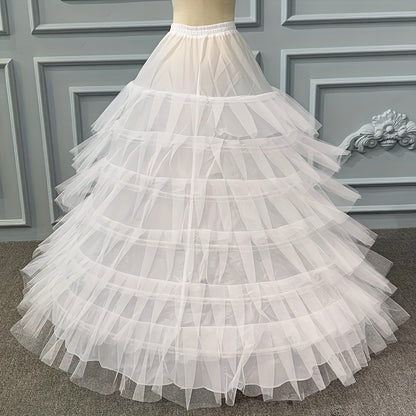 Adjustable Six Hoop Skirt for Ball or Wedding Gown
