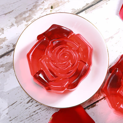 Handmade Rose Oil Soap Set