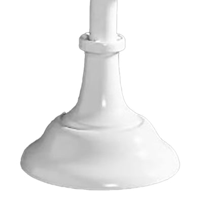 Metal Cake Stand European Style Anti Slip Round Medium White