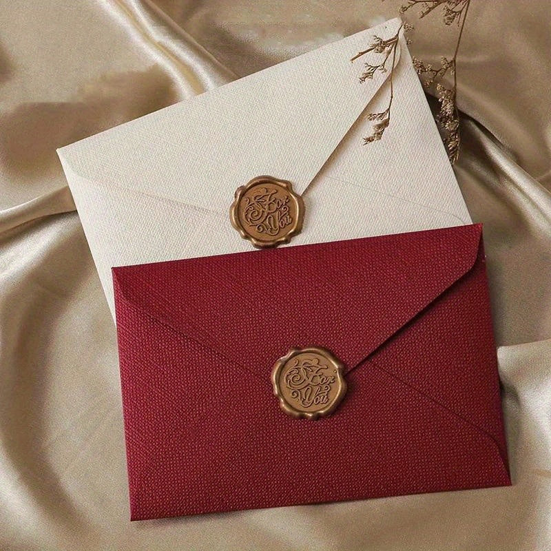 Vintage Envelopes with Wax Seal