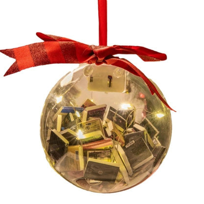 Christmas Decorations Ornament Pendants Full Of Books