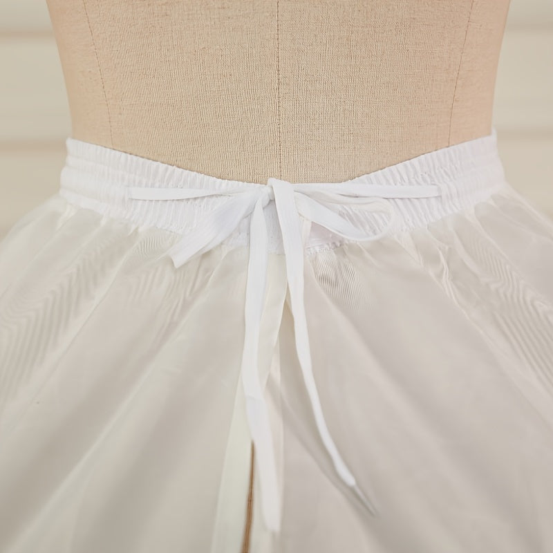 Adjustable Six Hoop Skirt for Ball or Wedding Gown