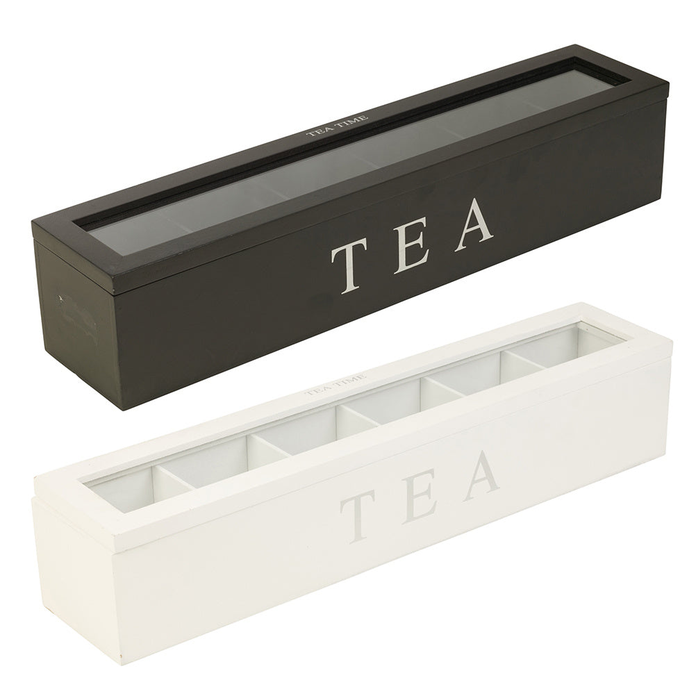 Wooden Tea Coffee Sugar Storage Box