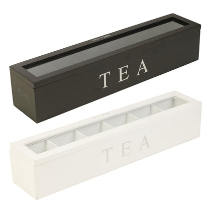 Wooden Tea Coffee Sugar Storage Box